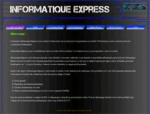 Tablet Screenshot of informatiqueexpress.fr